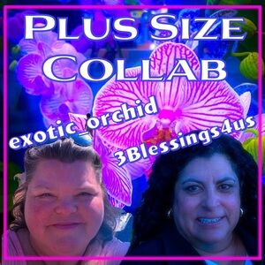 LIKE for Notifications 🔔 Plus Size Collab with Sherry @ exotic_orchid 🌸💜